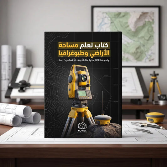 كتاب تعلم مساحة الأراضي وطبوغرافيا